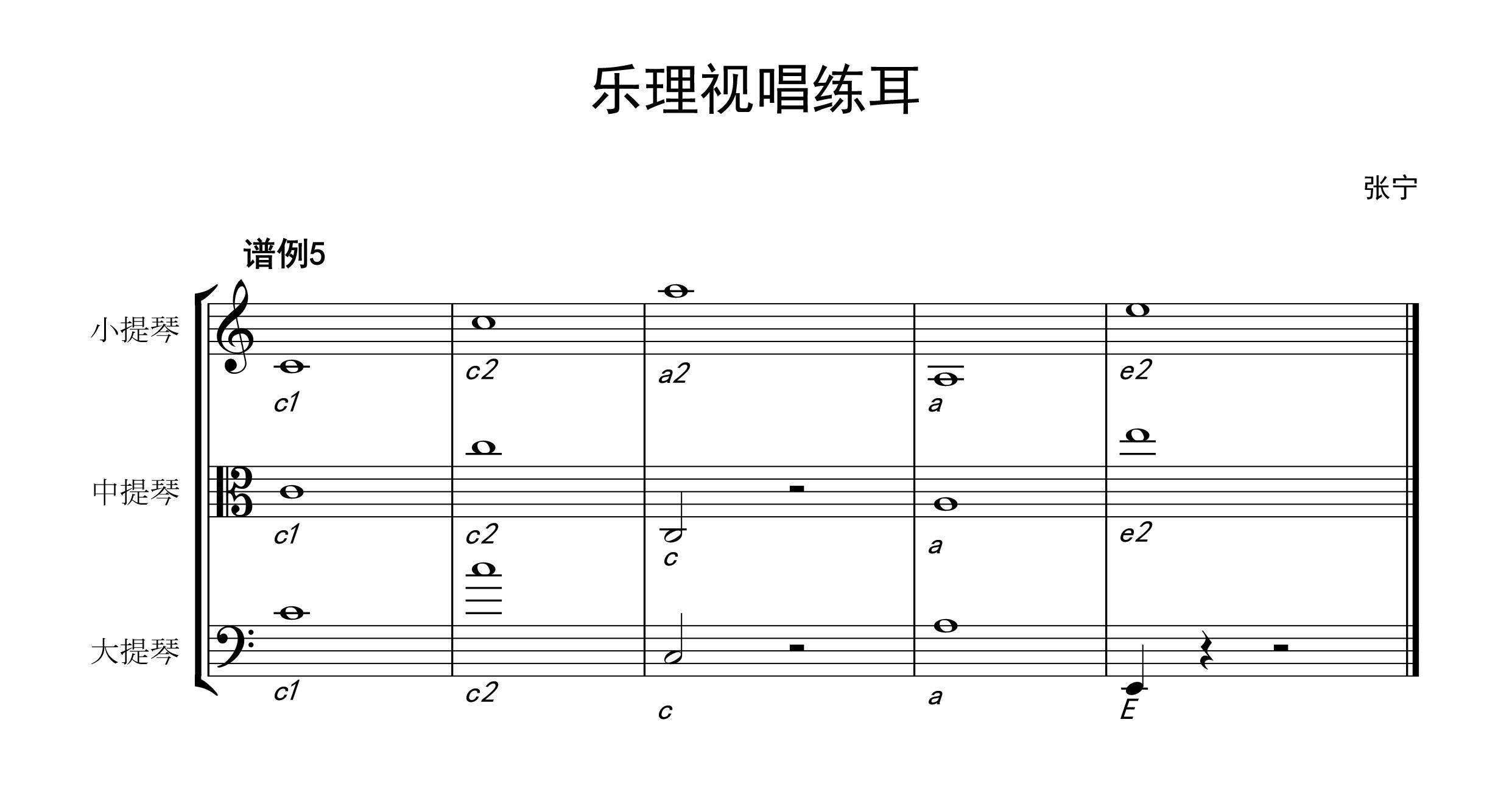 視唱練耳是什么意思？