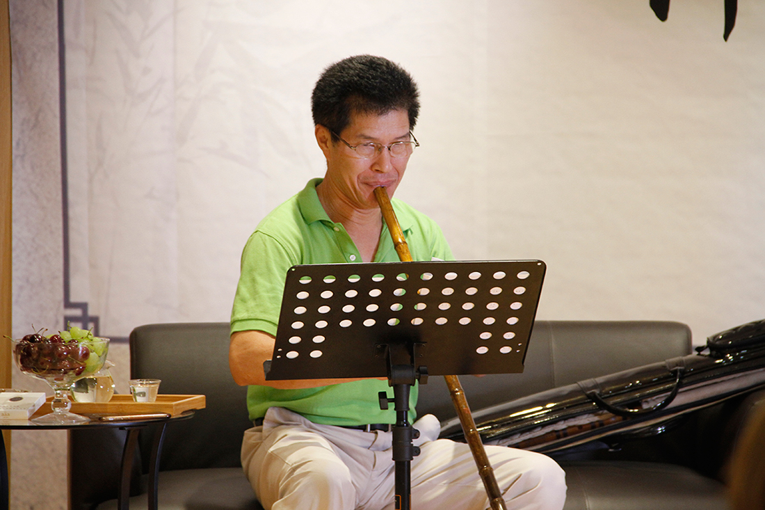 中國音樂學(xué)院國樂系教授張維良再度蒞臨風(fēng)華國韻 對全新教學(xué)環(huán)境給與高度評價(jià)