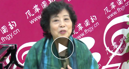 國家級非物質(zhì)文化遺產(chǎn)傳承人許月英來風(fēng)華國韻拍攝宣傳片