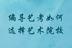 藝考影視編導(dǎo)培訓(xùn)_編導(dǎo)藝考如何選擇藝術(shù)院校