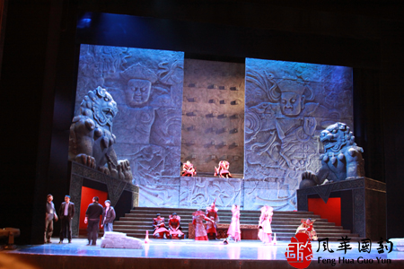 孙秀苇出演《图兰朵》剧照