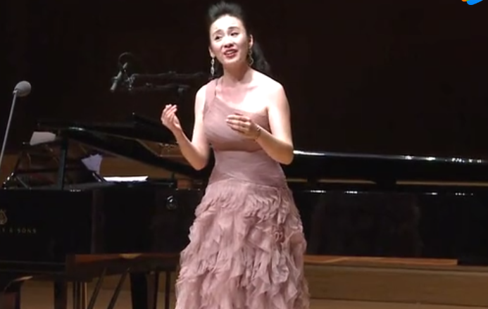 美声独唱《美妙的歌声随风飘荡》